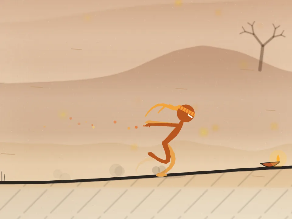 The ninja wearing the Diwali items: Marigold, Saffron, Diya lamps